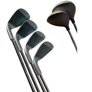 Striker STR 1000 Golf Club Set - 3,5,7,9 Irons + 1 & 3 Woods - Mid/Oversize